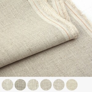 클래식 내추럴 퓨어 린넨원단 대폭 무지 7종 ☆ (1/2Yd)