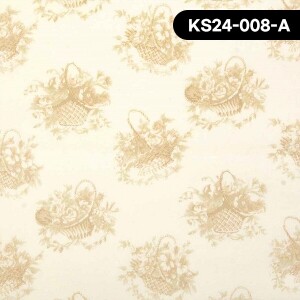 [유와] 고노 사나에 로즈바스켓 프린트원단 - KS24-008 ☆ (1/2Yd)