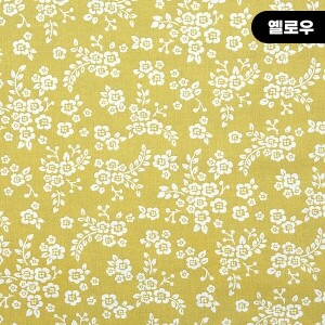 [수입원단] 대폭 면원단 베이직 플라워 프린트원단 ☆ (1/2Yd)