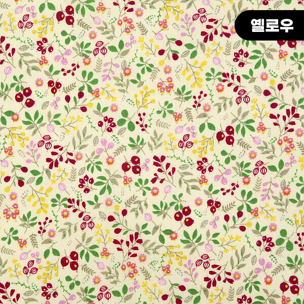 [수입원단] 대폭 면원단 후루츠랜드 코튼프린트원단 ☆