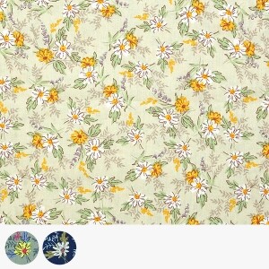 [수입원단] 대폭 면원단 컨트리 플라워 프린트원단 ☆ (1/2Yd)