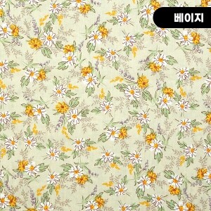 [수입원단] 대폭 면원단 컨트리 플라워 프린트원단 ☆ (1/2Yd)