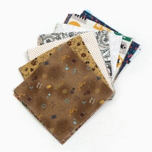 [원단패키지] 수입국산 프린트원단 50종 세트83 - 12cm x 12cm 세트원단 83 (set)