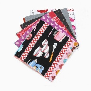 [원단패키지] 수입국산 프린트원단 30종 세트88 - 15cm x 15cm 세트원단 88 (set)