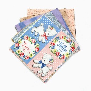 [원단패키지] 수입국산 프린트원단 30종 세트89 - 15cm x 15cm 세트원단 89 (set)