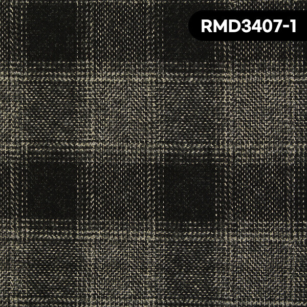 퀼트의시작은? 엔조이퀼트와 함께,[멀베리] 트위드 블록 체크 기모원단 - RMD3407