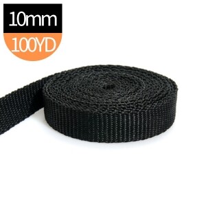 [퀼트부자재] 웨빙끈 10mm (100YD) - 검정 (개)