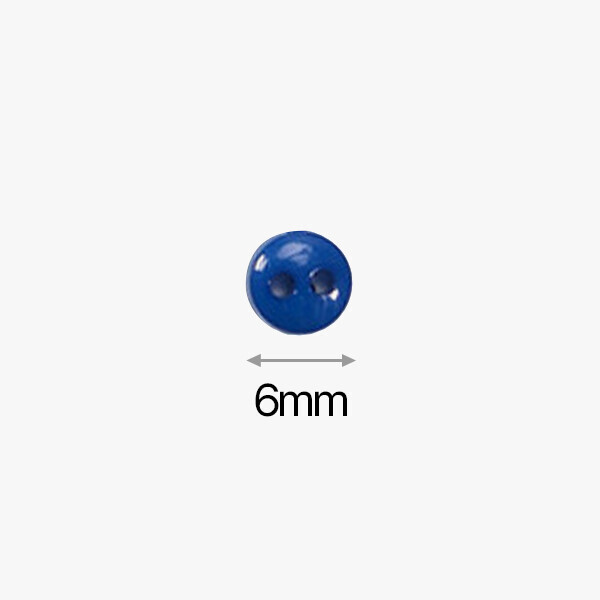 퀼트의시작은? 엔조이퀼트와 함께,플라스틱 미니 단추 6mm 믹스 세트