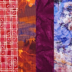 [원단패키지] 로버트카프만 4898 프린트 4종 - 45cm x 26cm USH4898 (set)