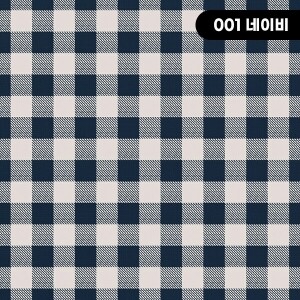 [바이핸즈] DTP 베이직 체크 옥스포드 원단 (1/2Yd)