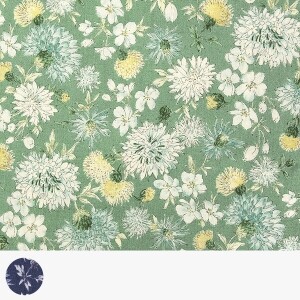 [세븐베리] 노스텔지어 컬렉션 프린트원단 - 83067-D1 ☆ (1/2Yd)