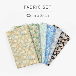 [원단패키지] 세븐베리 5465 프린트 6종 - 30cm x 35cm JSH5465 (set)