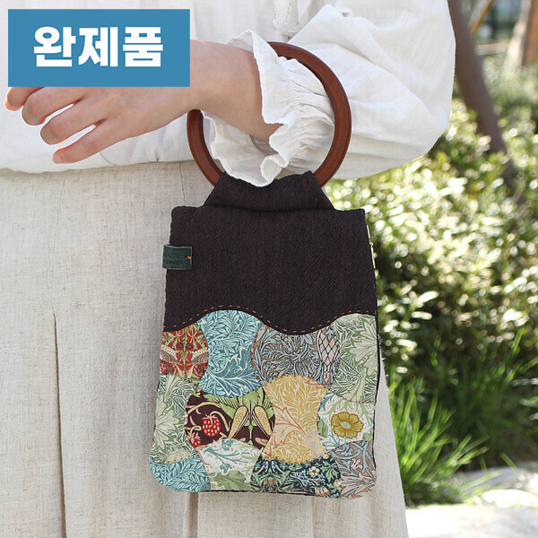 [바이핸즈] 퀼트완제품 가방 - 모리스 우드링 미니백