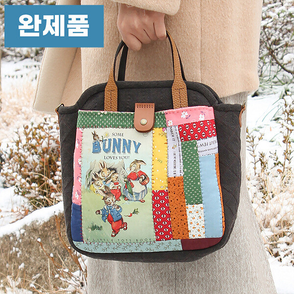 [바이핸즈] 퀼트완제품 가방 - 바니 래빗 토트백