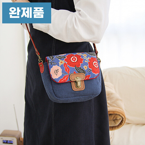 [바이핸즈] 퀼트완제품 가방 - 트윌미니백