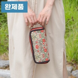 [바이핸즈] 퀼트완제품 소품 - 올드로즈 핸들 파우치 (개)