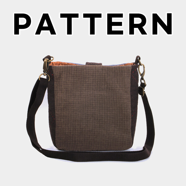 [바이핸즈] 퀼트도안 - 감성체크 숄더백