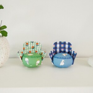 [바이핸즈] 퀼트패키지 소품 - 쇼파 핀쿠션 2개 세트 (개)