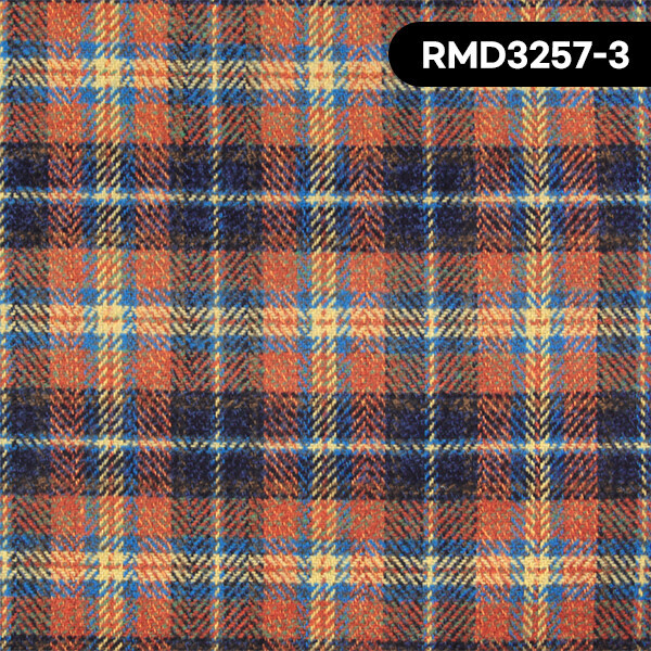 [멀베리] 레트로 트위드 체크 기모원단 - RMD3257 ☆