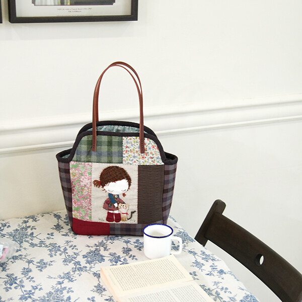 [바이핸즈] 퀼트패키지 가방 - 마이펫 토트백