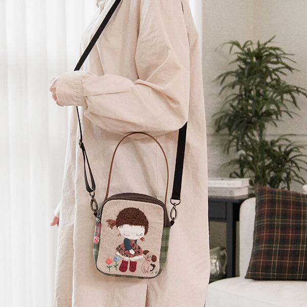 [바이핸즈] 퀼트패키지 가방 - 마이펫 미니가방