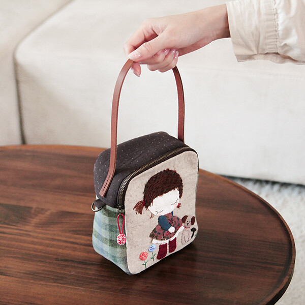 [바이핸즈] 퀼트패키지 가방 - 마이펫 미니가방