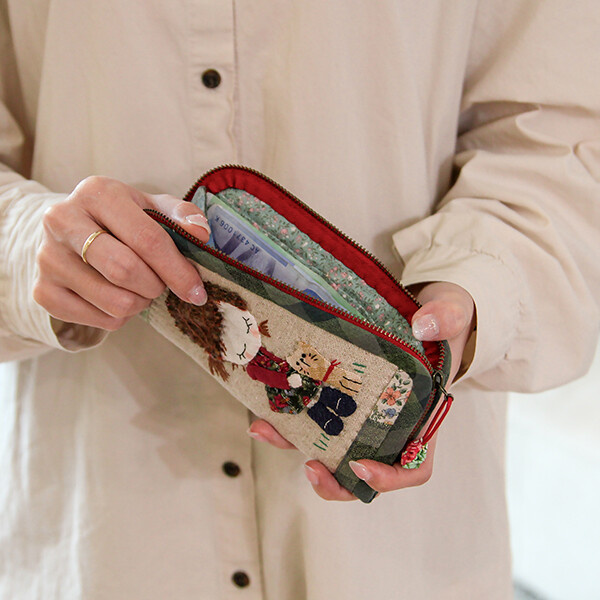 [바이핸즈] 퀼트패키지 소품 - 마이펫 지갑