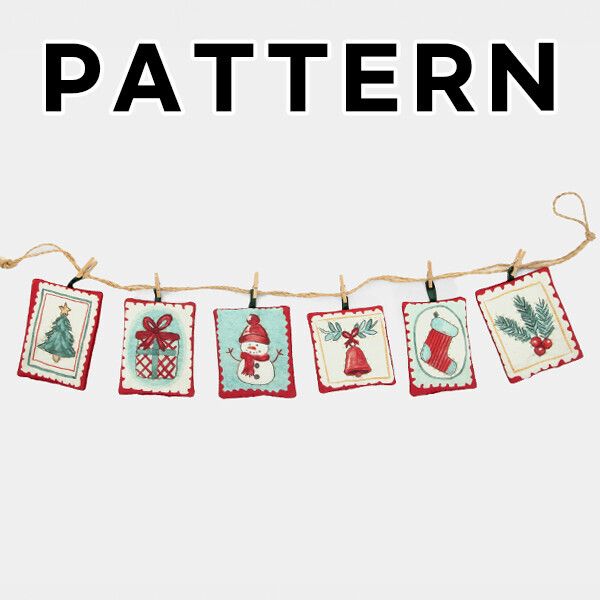 [바이핸즈] 퀼트도안 - 크리스마스 스탬프 리스