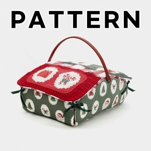 [바이핸즈] 퀼트도안 - 크리스마스 캔디 바스켓 (개)