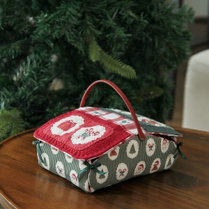 [바이핸즈] 퀼트패키지 소품 - 크리스마스 캔디 바스켓 (개)