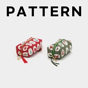 [바이핸즈] 퀼트도안 - 크리스마스 파우치 2개 세트 (개)
