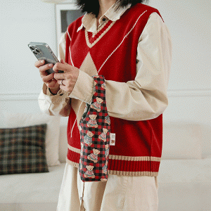 [바이핸즈] 퀼트패키지 퀼트패키지 가방 - 베어체크 텀블러백 (개)