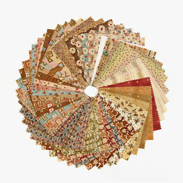 ★한정판★ 퀼트게이트 오리지널 빈티지 컨츄리스타일 50장 - 12cm x 12cm JSH5470