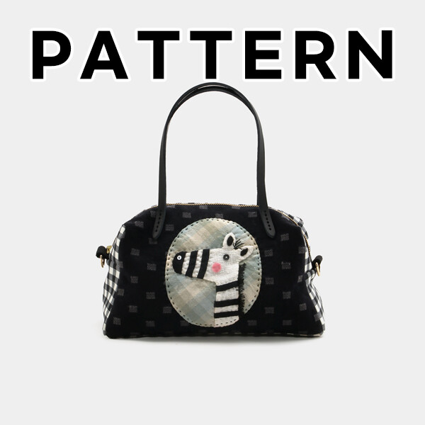 [바이핸즈] 퀼트도안 - 말이오 보스턴백