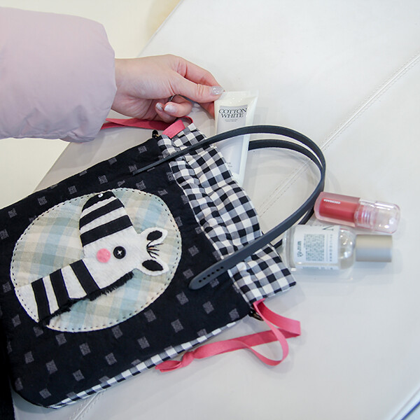 [바이핸즈] 퀼트패키지 가방 - 말이오 스트링백