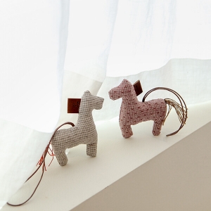 [바이핸즈] 퀼트패키지 소품 - 말이오 키링 (2개세트) (개)