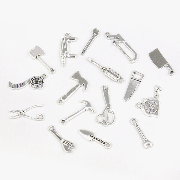 공구 장식고리 참장식 16개 세트