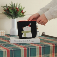 [바이핸즈] 퀼트패키지 소품 - 빨강모자 베어 파우치 (개)