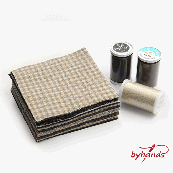 [바이핸즈] 베스트팩 선염원단 50종(10cm X 10cm) + NEW 퀼팅실 3종 BY-BEST PACK