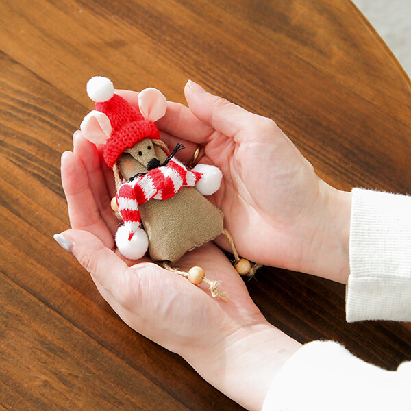 [바이핸즈] 퀼트패키지 소품 - 마우스 키링