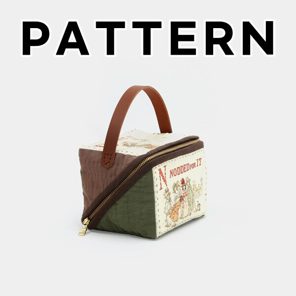 [바이핸즈] 퀼트도안 - 케이트 입큰 파우치