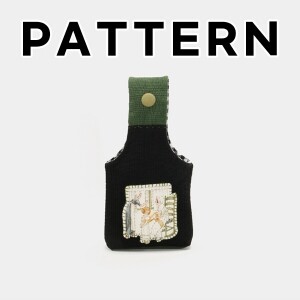 [바이핸즈] 퀼트도안 - 케이트 플라워 텀블러백 (개)