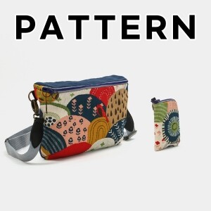 [바이핸즈] 퀼트도안 - 붐붐백 & 반지갑 세트 (개)