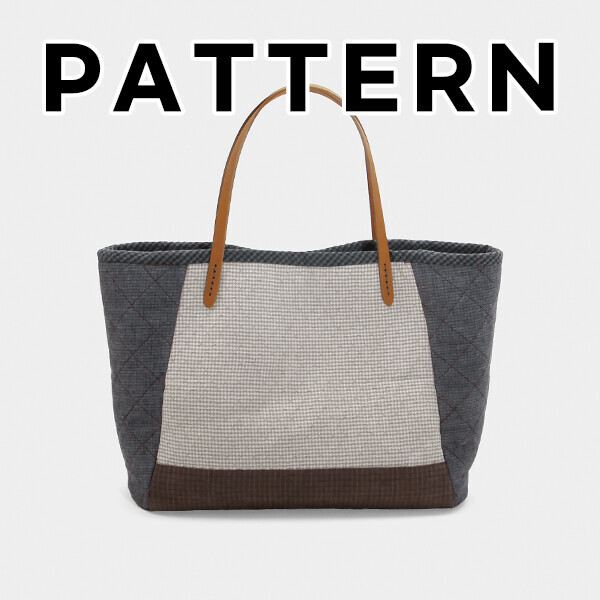 [바이핸즈] 퀼트도안 - 주근깨소녀 토트백