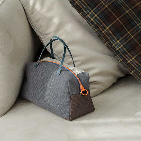 [바이핸즈] 퀼트패키지 가방 - 주근깨소녀 보스턴백