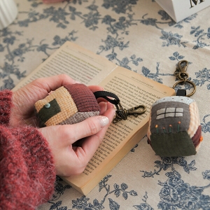 [바이핸즈] 퀼트패키지 소품 - 하우스 퀼트키링 2개 세트 (개)