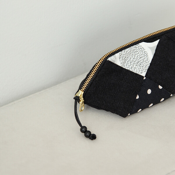 [바이핸즈] 퀼트패키지 소품 - 모노앤시크 파우치