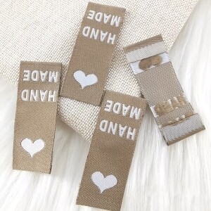 양면 끼움라벨 10개 SET - 브라운핸드메이드 (set)