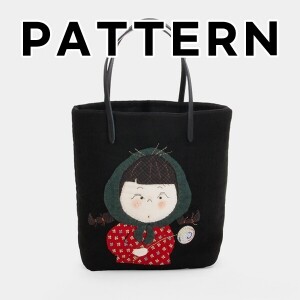 [바이핸즈] 퀼트도안 - 딸기소녀 토트백 (개)