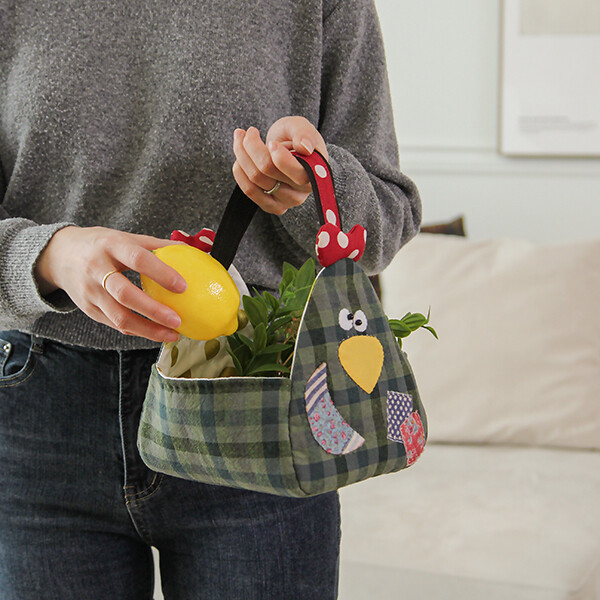 [바이핸즈] 퀼트패키지 소품 - 치킨 바스켓